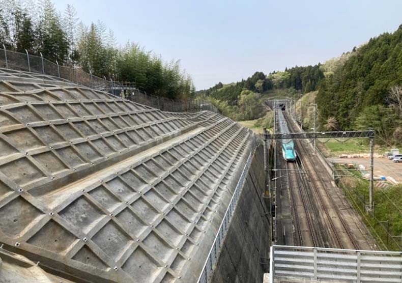 第四利府トンネル出口降雨防災対策