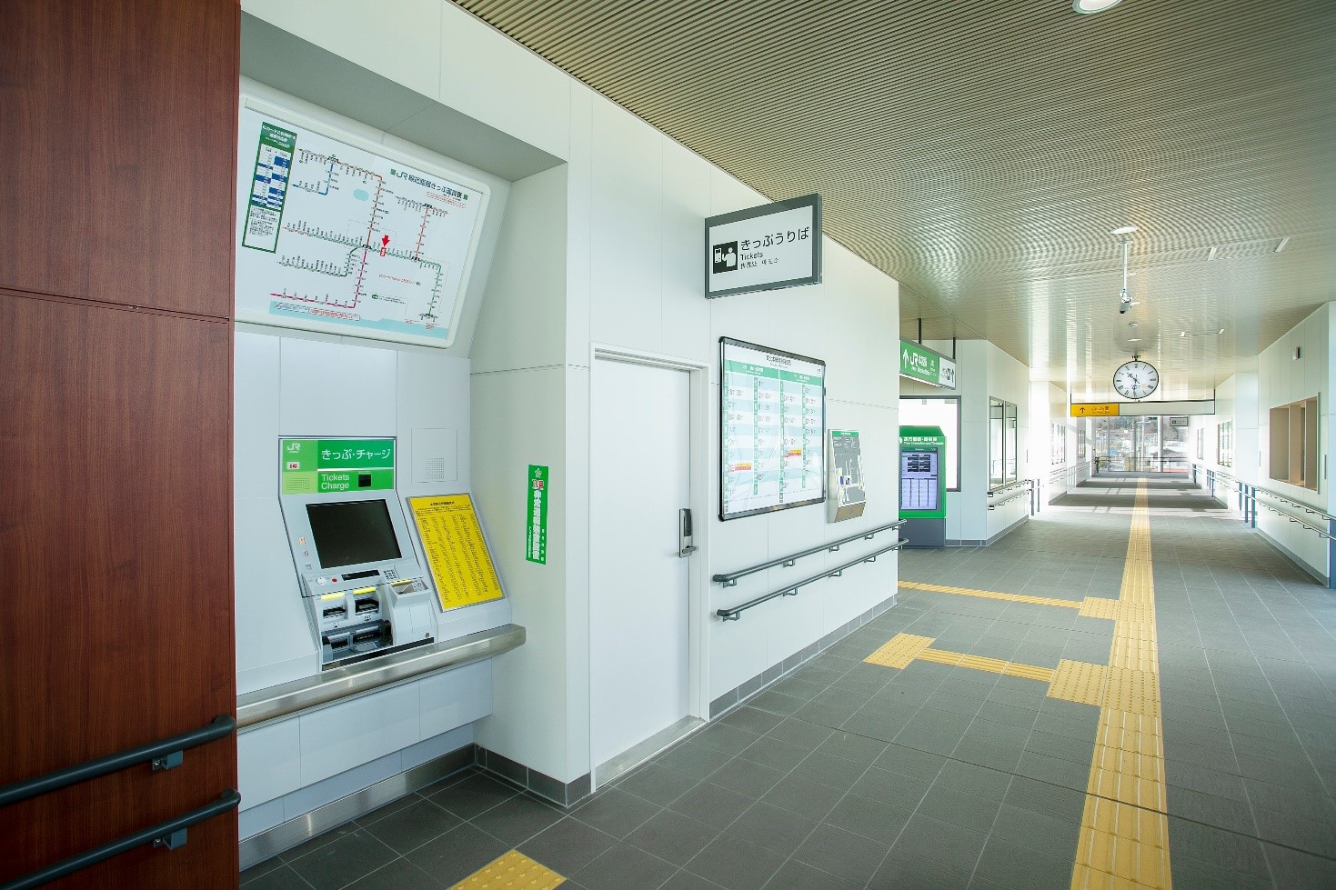 東北本線本宮駅本屋東西自由通路他